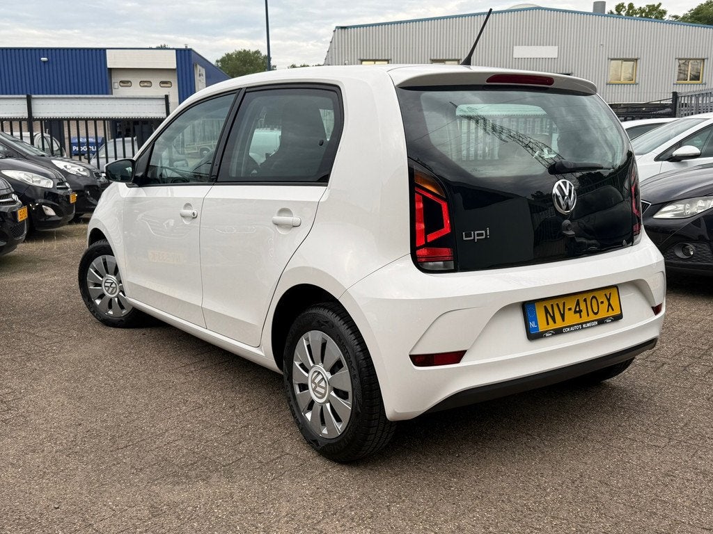 Volkswagen Up! 1.0 BMT move up! Airco / DAB+ / Facelift / NA, Voorwielaandrijving, Gebruikt, Start-stop-systeem, Wit