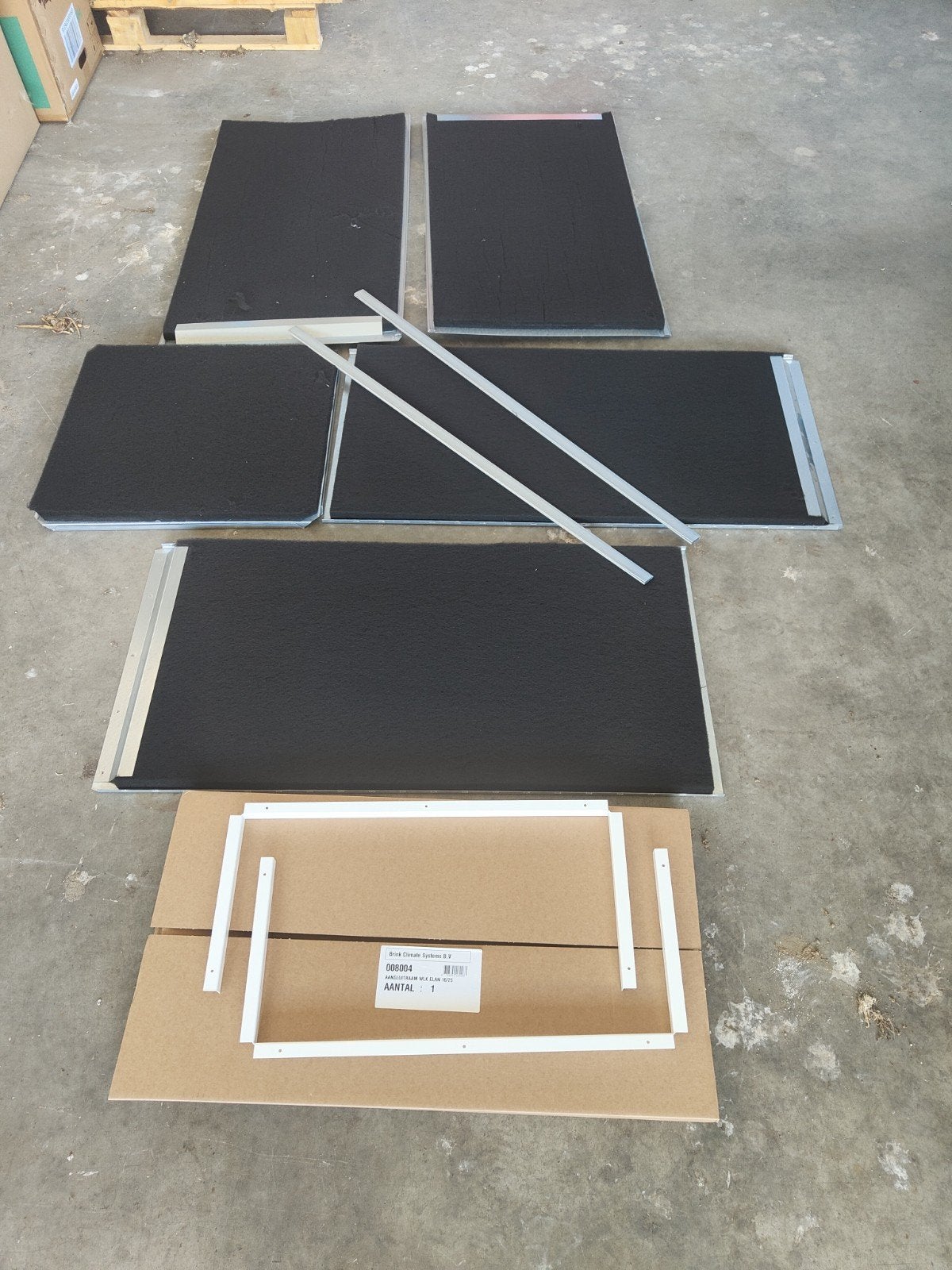 Brink AK WarmeLuchtkast Elan 16/25+ Aansluitraam - Nieuw in, Ophalen, Ventilator en Afzuiger, Brink Climate Systems B.V., Nieuw