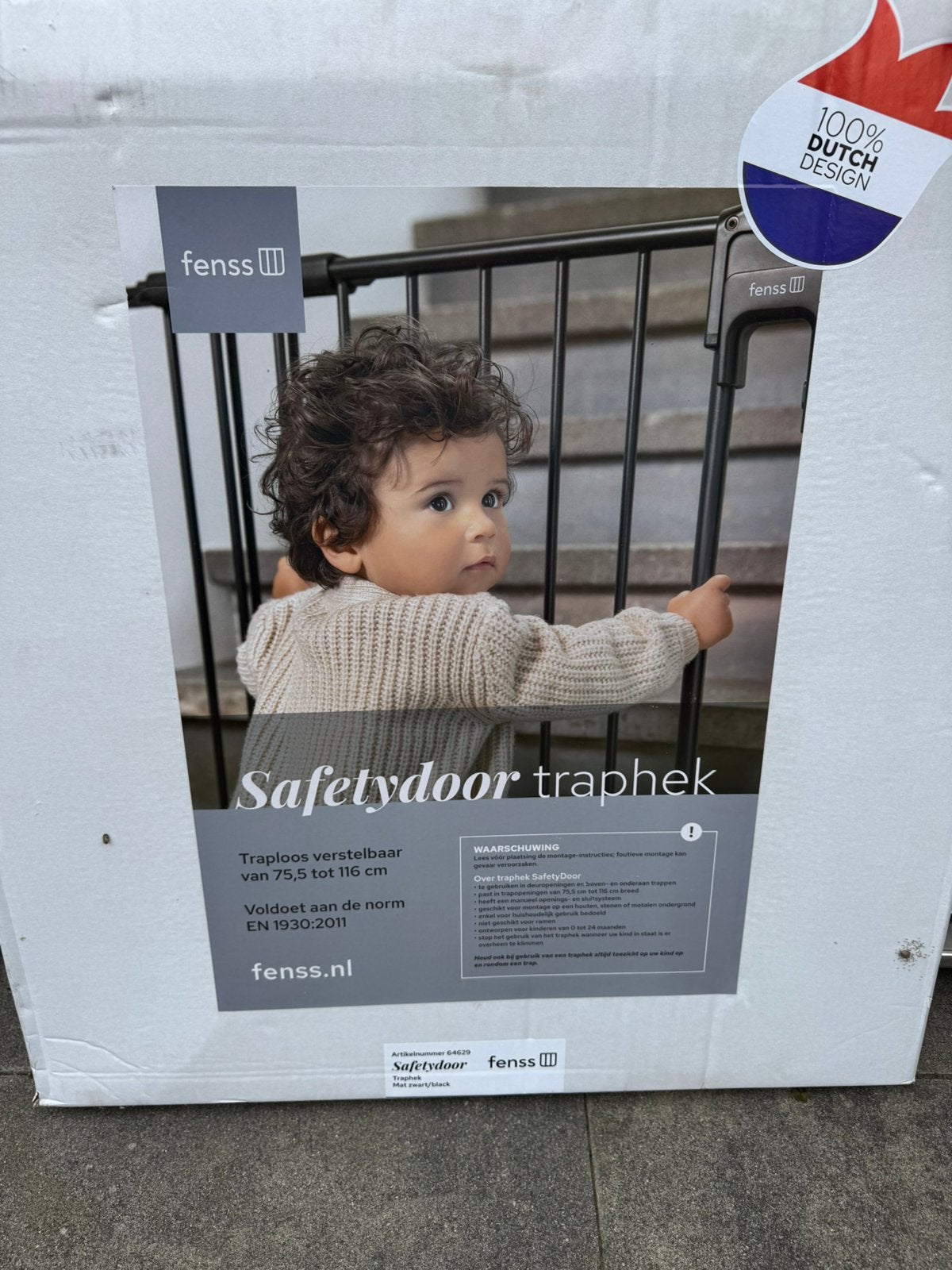 Traphek, Kinderen en Baby's, Traphekjes, Ophalen, Nieuw, Metaal of IJzer, 100 tot 115 cm