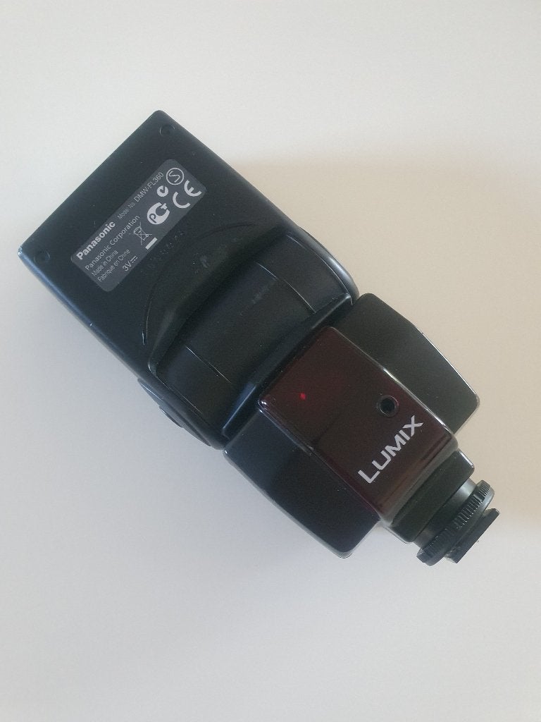 Panasonic Lumix FL360 identiek aan Olympus FL-36, Overige merken, Externe flitser, Ophalen of Verzenden, Zo goed als nieuw