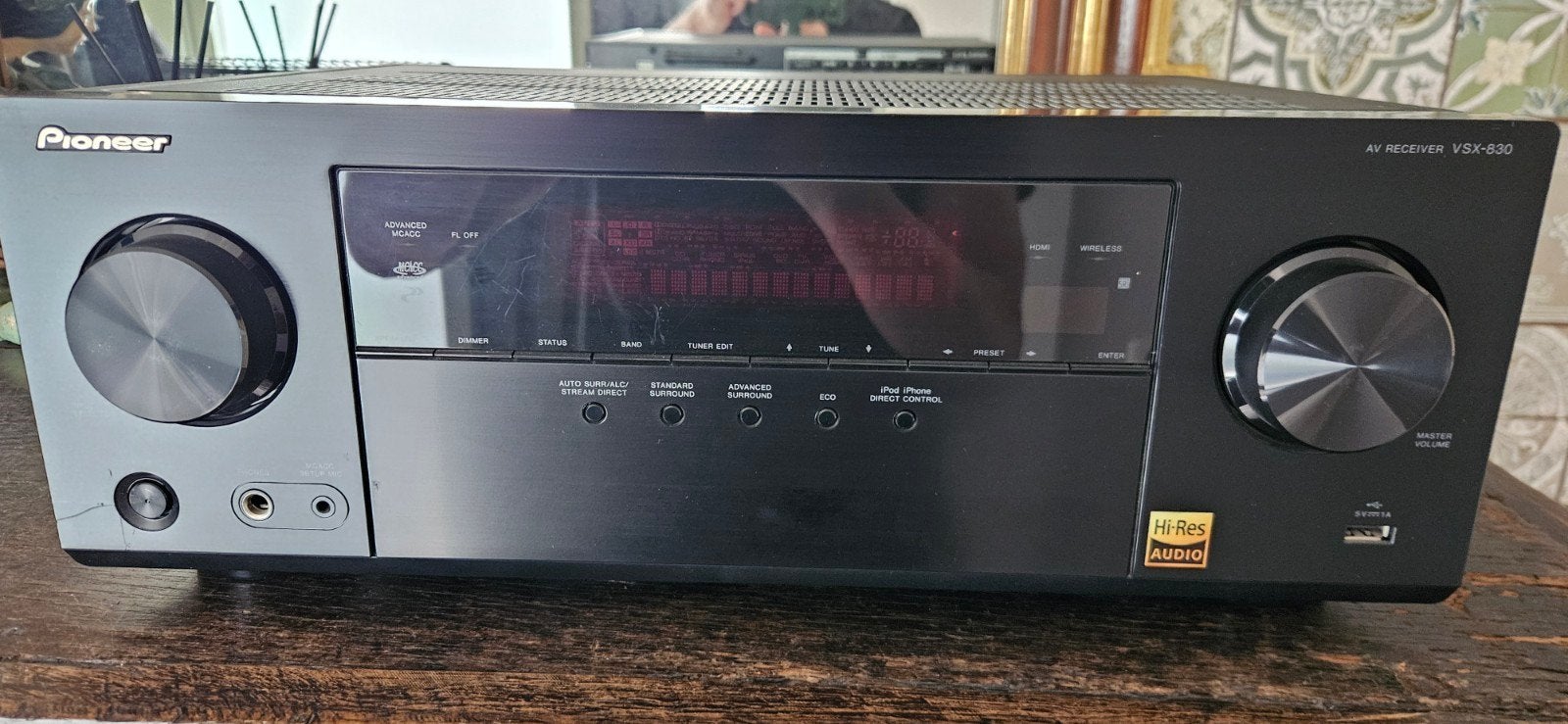 pioneer av reciever vsx-830, Ophalen, Zo goed als nieuw, 120 watt of meer, Pioneer