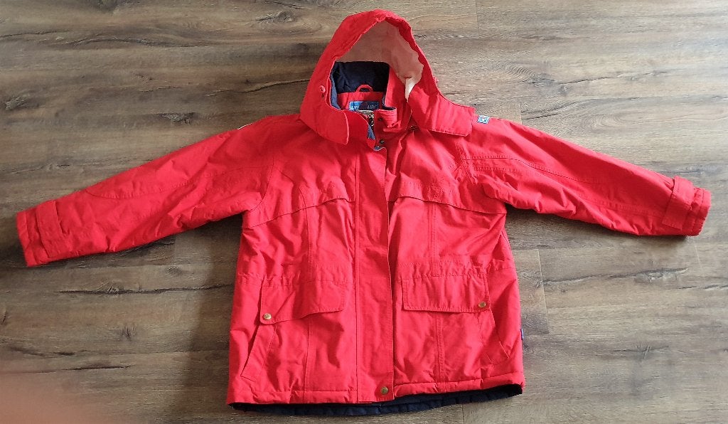 rode dames winterjas/ winterjack maat 46/48, Ophalen, Maat 46/48 (XL) of groter, Life-Line, Gedragen