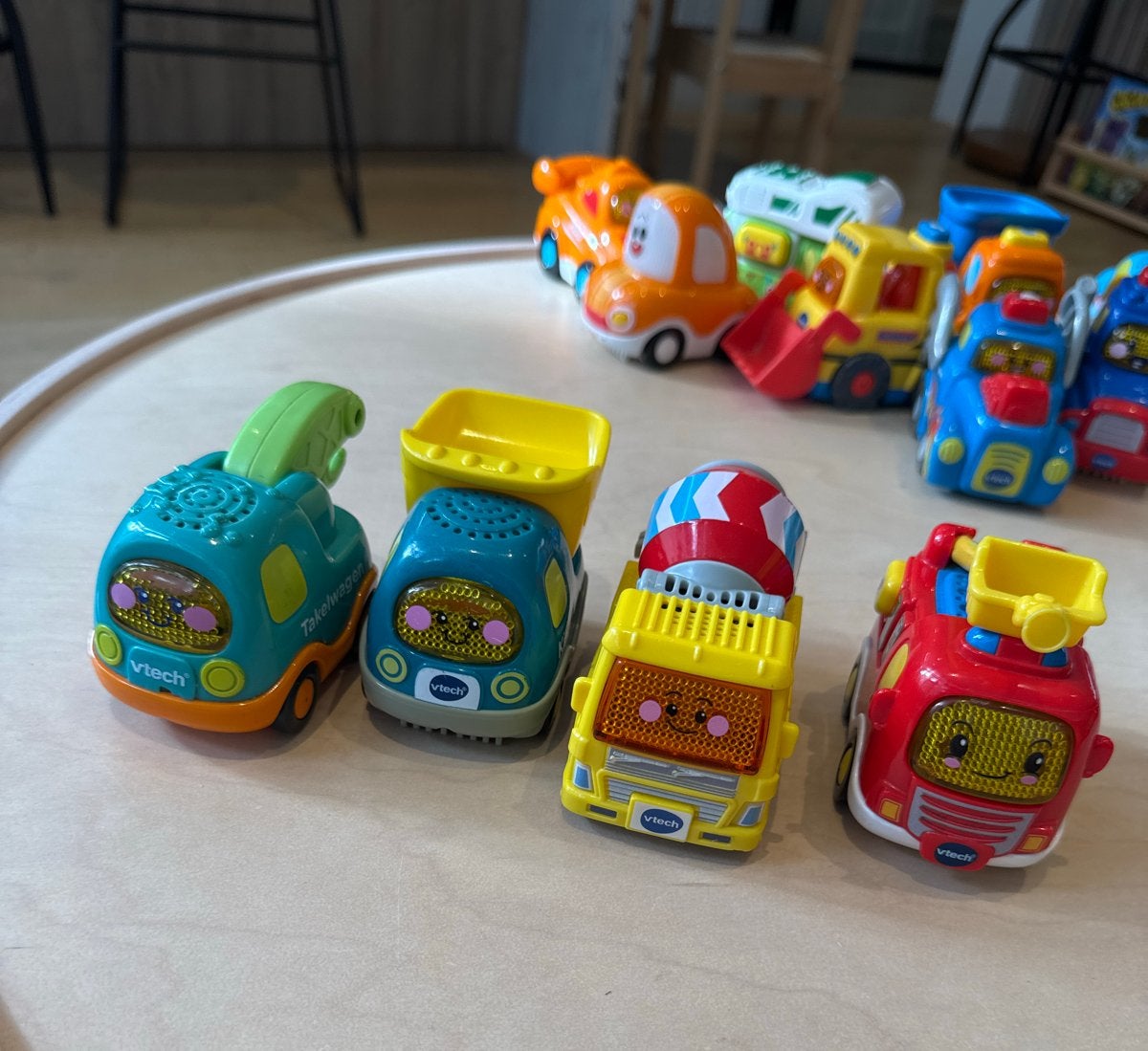 VTech Toet Toet Auto's: Tim, Koos, Sepp en Bart, Ophalen of Verzenden, Gebruikt