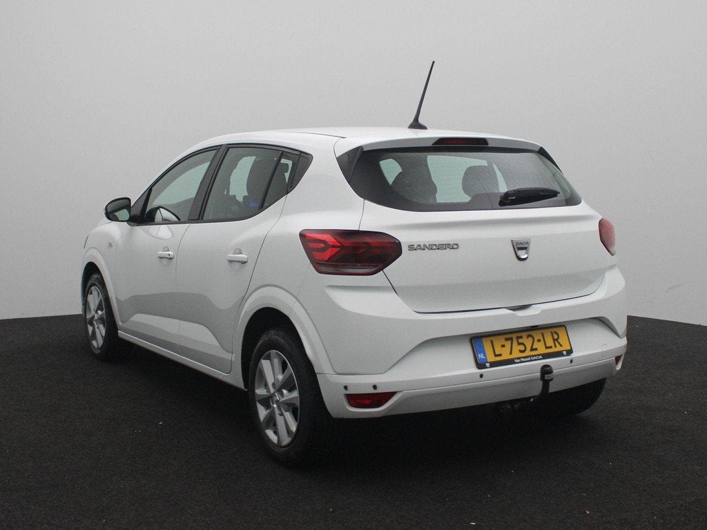 Dacia Sandero TCe 100 Bi-Fuel Expression | Airco | Cruise co, Voorwielaandrijving, Gebruikt, Euro 6, Wit