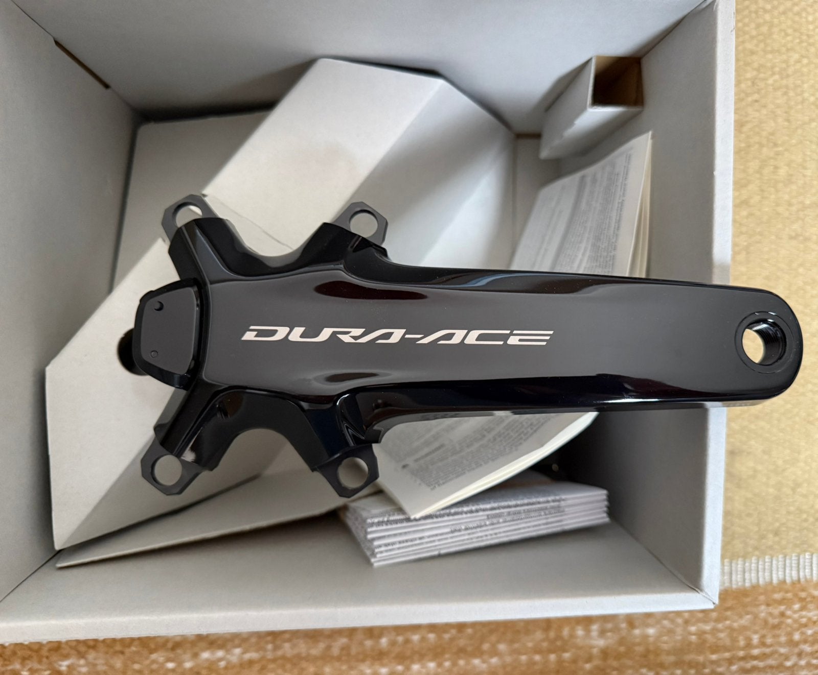 Shimano r9270 dura ace powermeter 165mm NIEUW, Ophalen, Nieuw, Racefiets, Crankstel of Pedalen