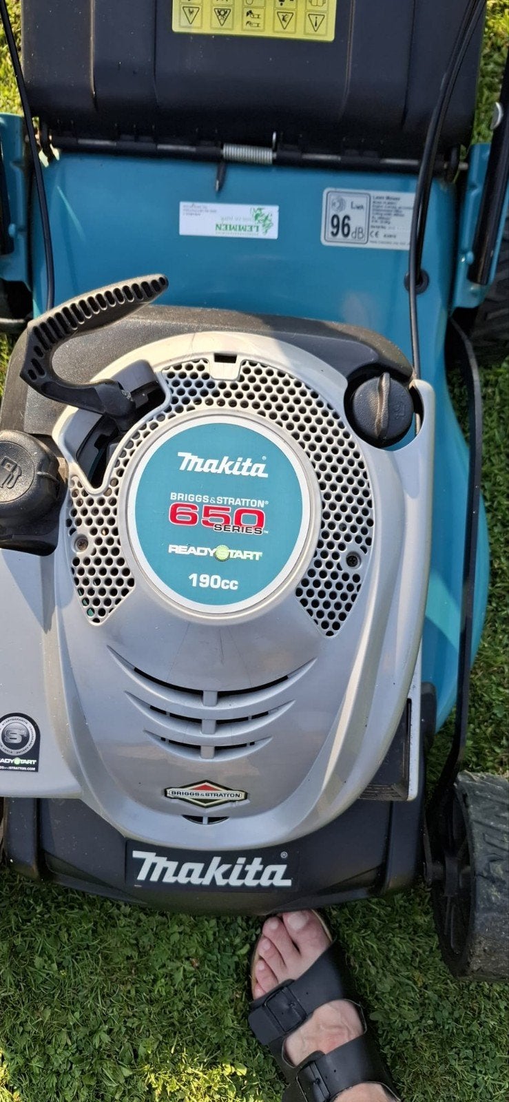 Grasmaaier, Ophalen, Gebruikt, Opvangbak, Makita
