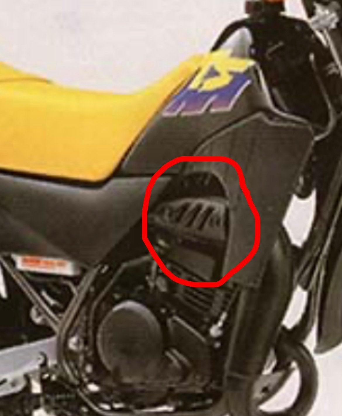 Gezocht Hitteschild Suzuki TSX TS50X, Ophalen of Verzenden, Uitlaat, Overige merken