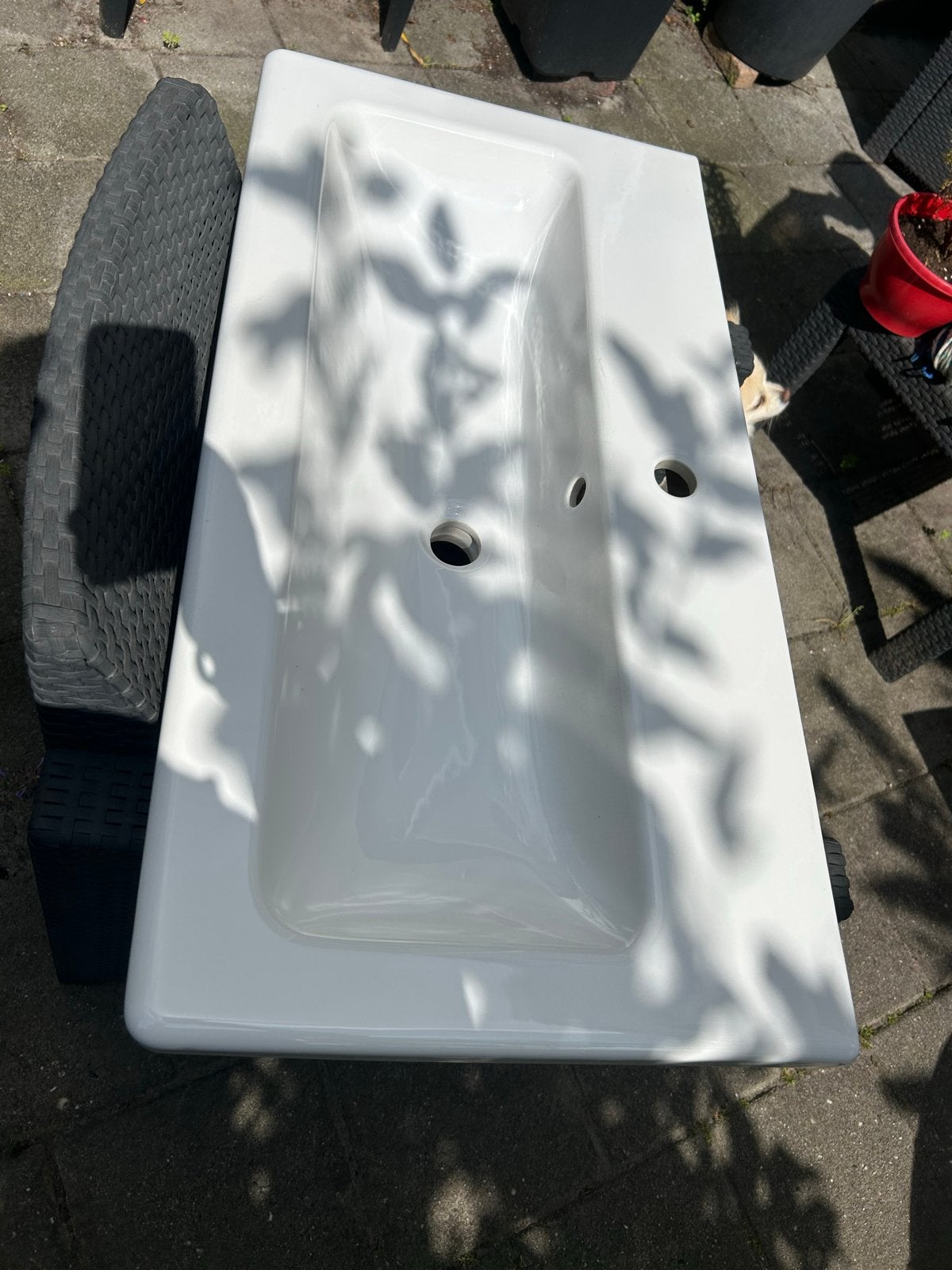 IKEA TVÄLLEN wastafel 84x43 cm nieuw in doos, Ophalen, Nieuw
