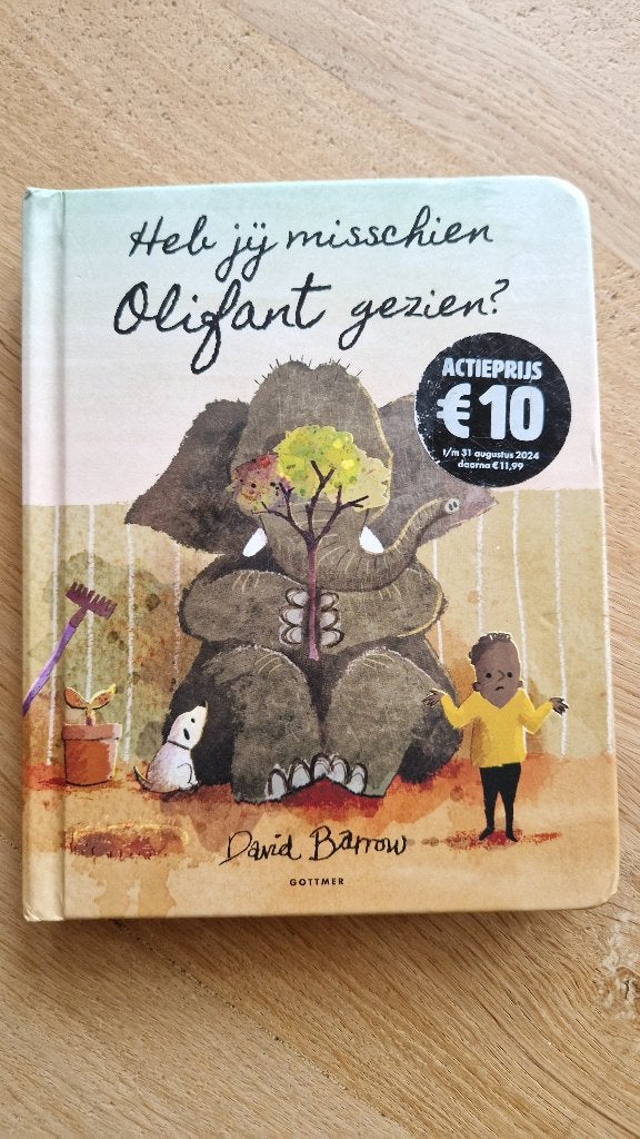 Heb jij misschien olifant gezien - David Barrow tgv Slava, Ophalen of Verzenden, Nieuw, David Barrow, Prentenboek