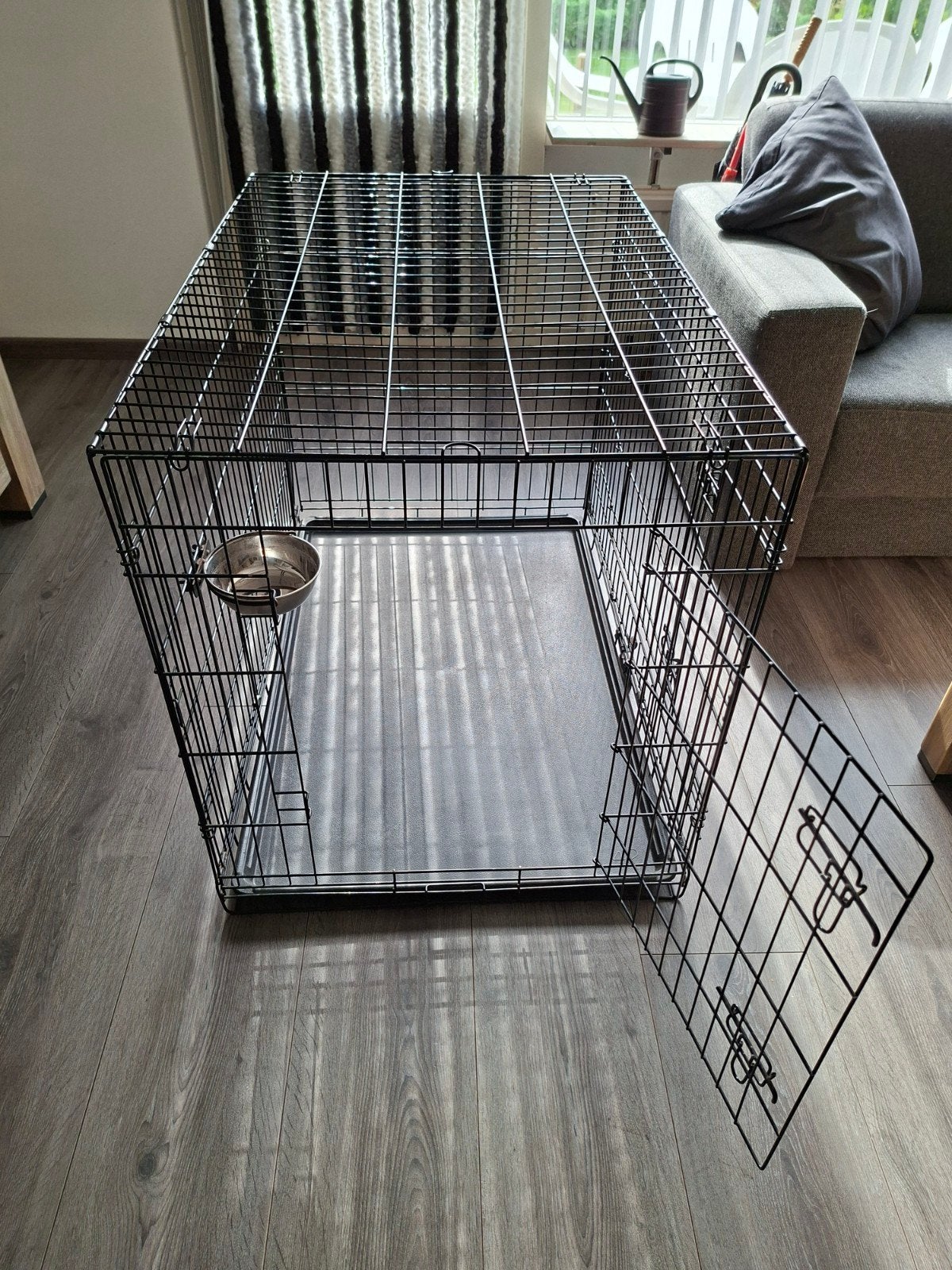 Z.g.a.n. bench, is voor slechts 1 hond gebruikt., Dieren en Toebehoren, Ophalen, Zo goed als nieuw