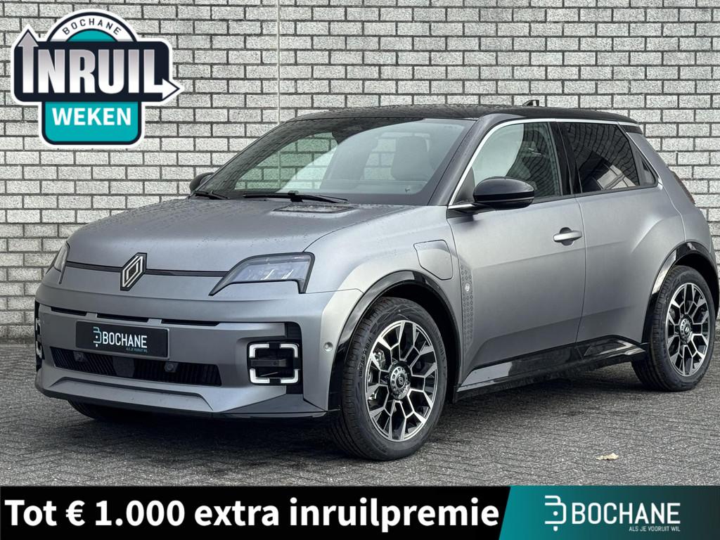 Renault 5 Comfort Range Roland-Garros 52 kWh | Pack Safety &, Auto's, Renault, Huisgarantie, Leder en Stof, Automatische klimaatregeling