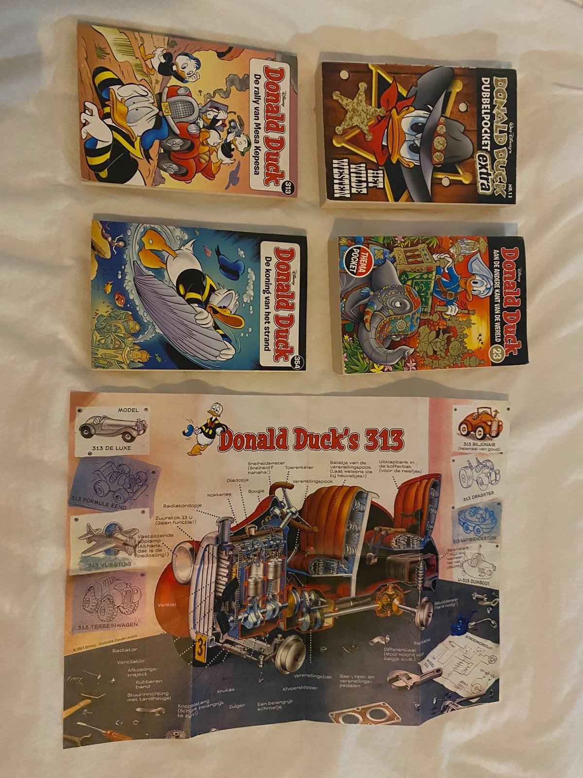 Donald Duck Pocket en Dubbelpocket Collectie, Boeken, Meerdere stripboeken, Ophalen of Verzenden, Gelezen