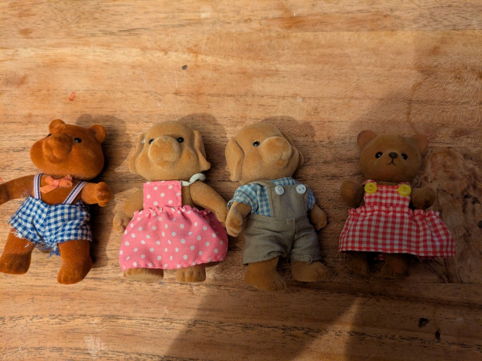 Sylvanian Families figuren set - 4 stuks, Ophalen of Verzenden, Gebruikt, Jongen of Meisje