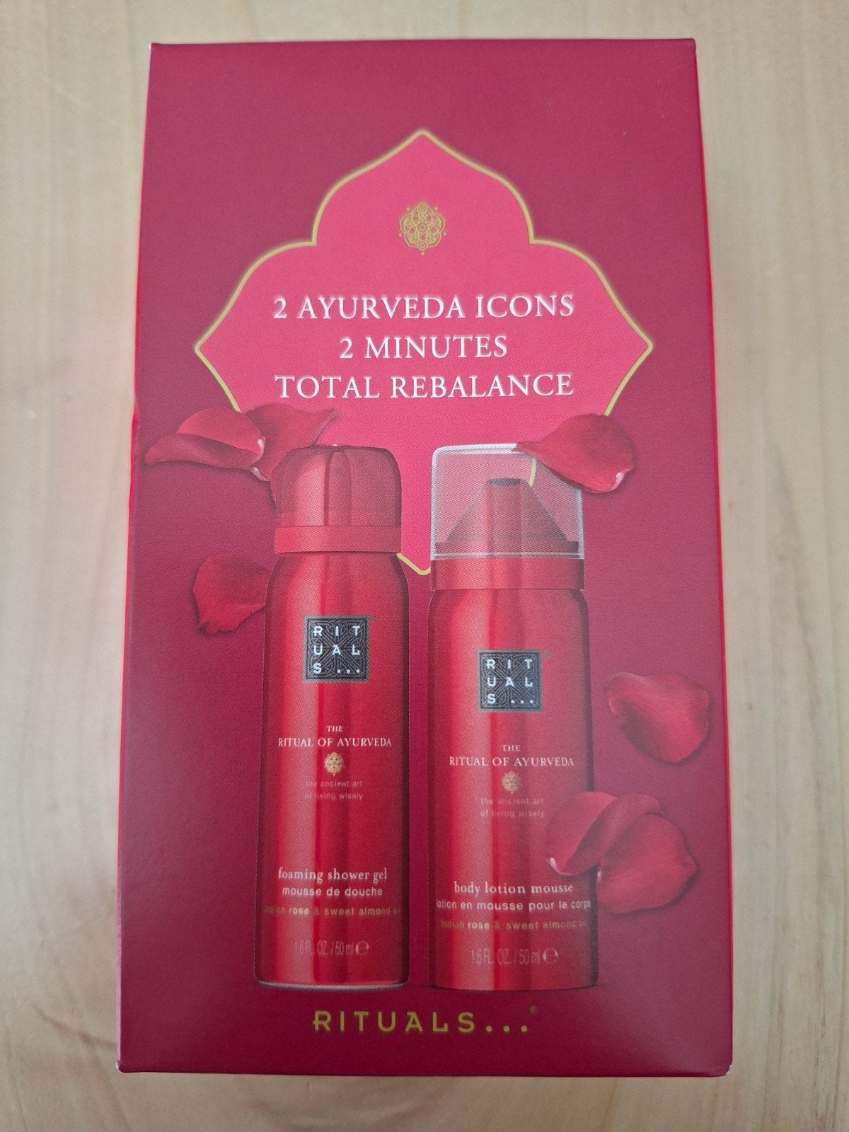 Rituals Ayurveda setje, Ophalen of Verzenden, Nieuw, Bad & Douche