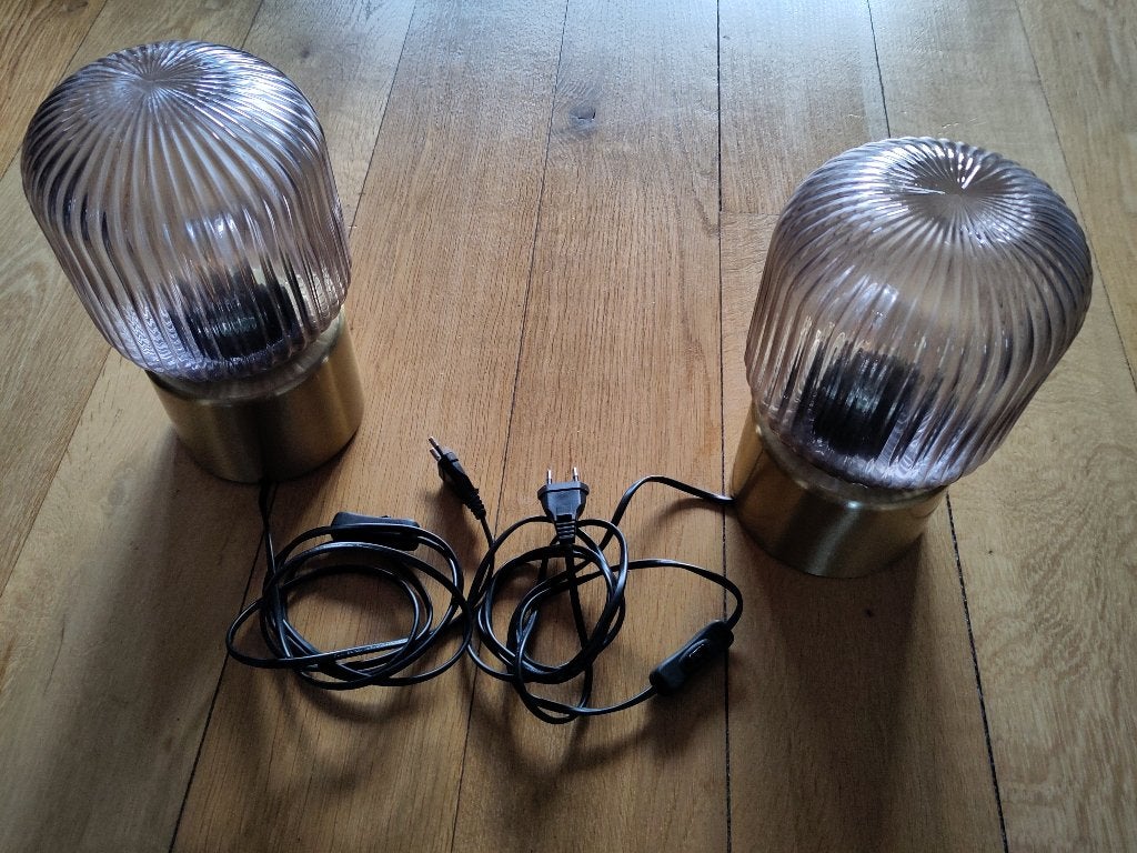 lampen, Zo goed als nieuw, Glas, Modern, E27 (groot)
