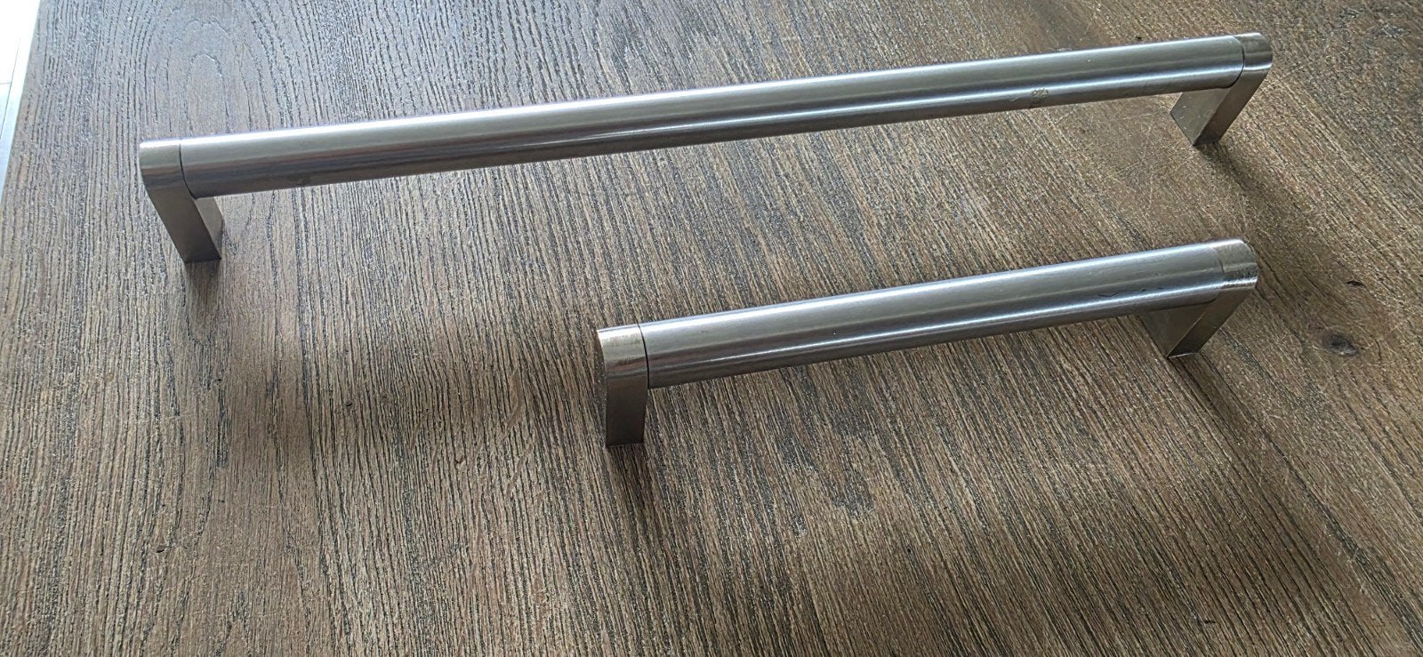 RVS Deurgrepen, Ophalen of Verzenden, Gebruikt, Rvs, Klink of Kruk