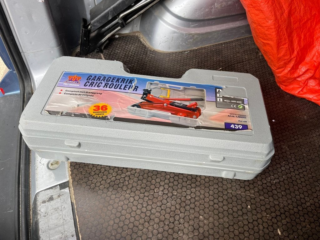 Garagekrik TOP Craft hydraulisch 2000KN in koffer, Auto diversen, Ophalen of Verzenden, Zo goed als nieuw, Hydraulisch, Garagekrik