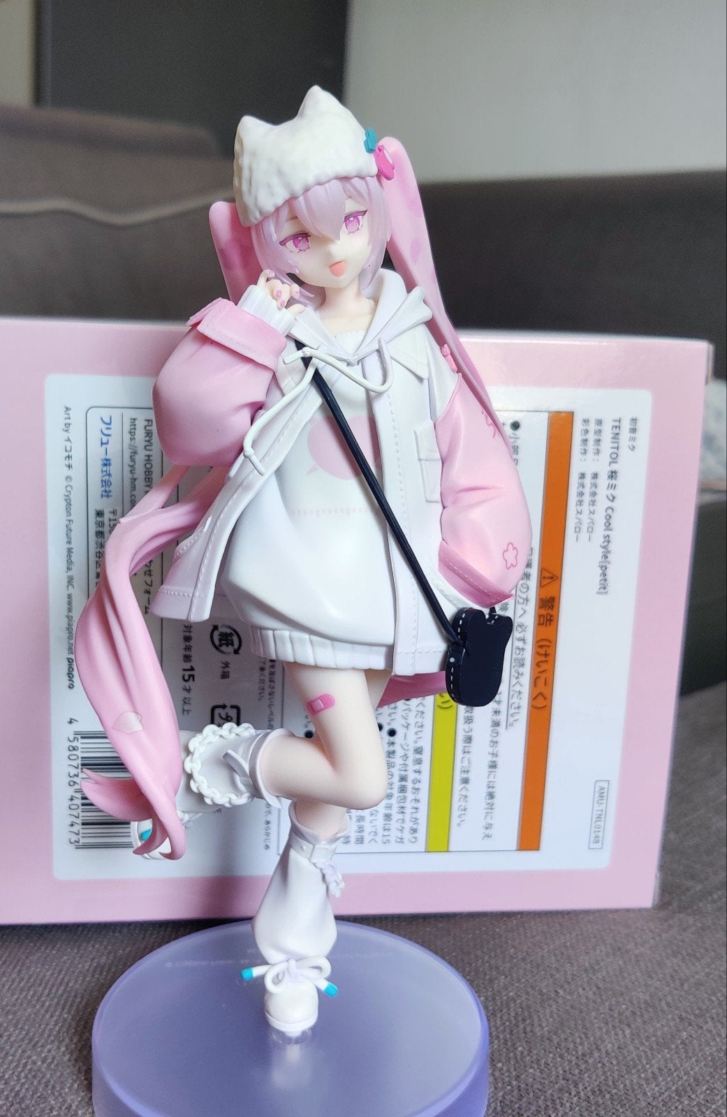 Vocaloid Sakura Miku Cool Style Tenitol Anime Figure, Ophalen of Verzenden, Nieuw