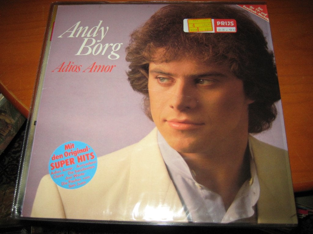 LP, Andy Borg: Adios Amor, Ophalen of Verzenden, Zo goed als nieuw, LP