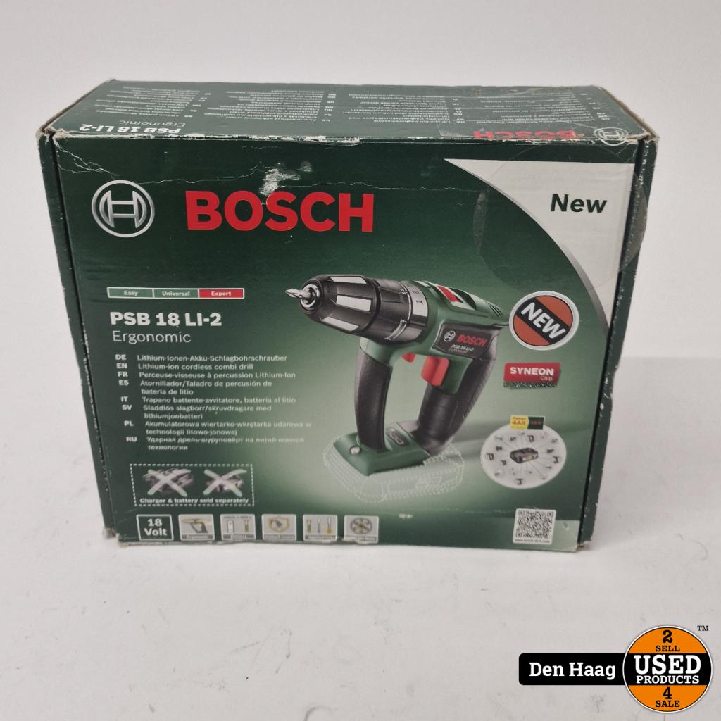Bosch PSB 18 Slagboorschroevendraaier LI-2 Ergonomic| Nieuw, Bosch, Nieuw, Support@bosch.com, Robert Bosch GmbH
Robert-Bosch-Platz 1
70839 Gerlingen-Schillerhöhe
Germany