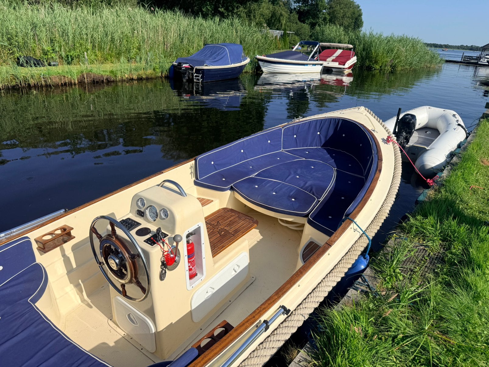 Corsiva 550 Classic 15PK Suzuki incl. Kanteltrailer, Overige merken, Gebruikt, Zonnedek, Buitenboordmotor