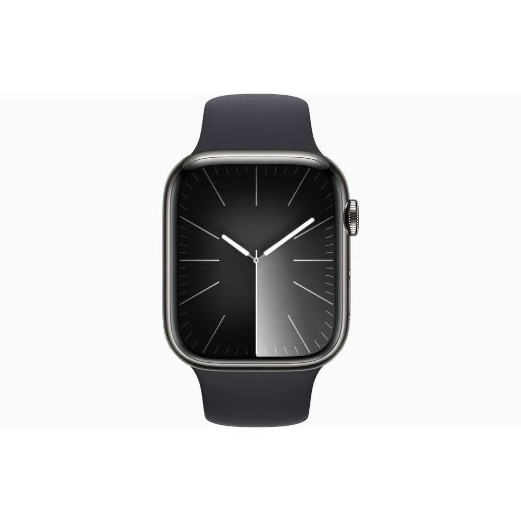A2980,  Watch 9, 45mm, Zwart/Zilver/Starlıght of Roze GPS, Sieraden, Tassen en Uiterlijk, Amsterdam, IOS, Nieuw, Ophalen of Verzenden