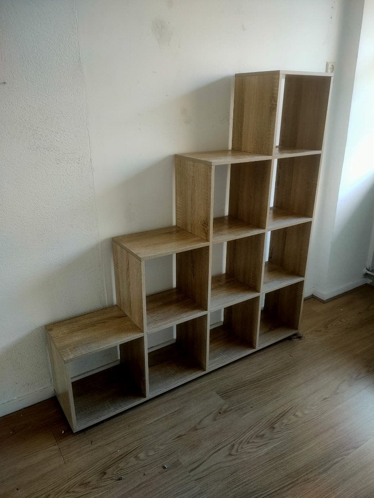 Trap boekenkast, Ophalen, 100 tot 150 cm, 100 tot 150 cm, Zo goed als nieuw