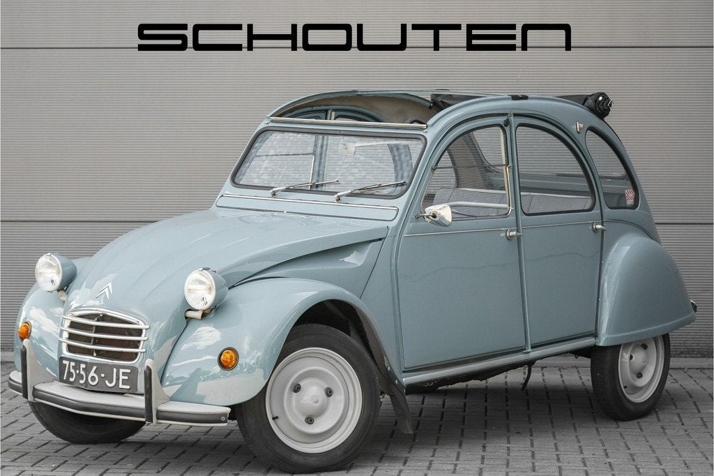 Citroën 2CV 2CV4 Origineel NL Gerestaureerd (bj 1969), Auto's, Oldtimers, Voorwielaandrijving, Stof, Citroën, Origineel Nederlands