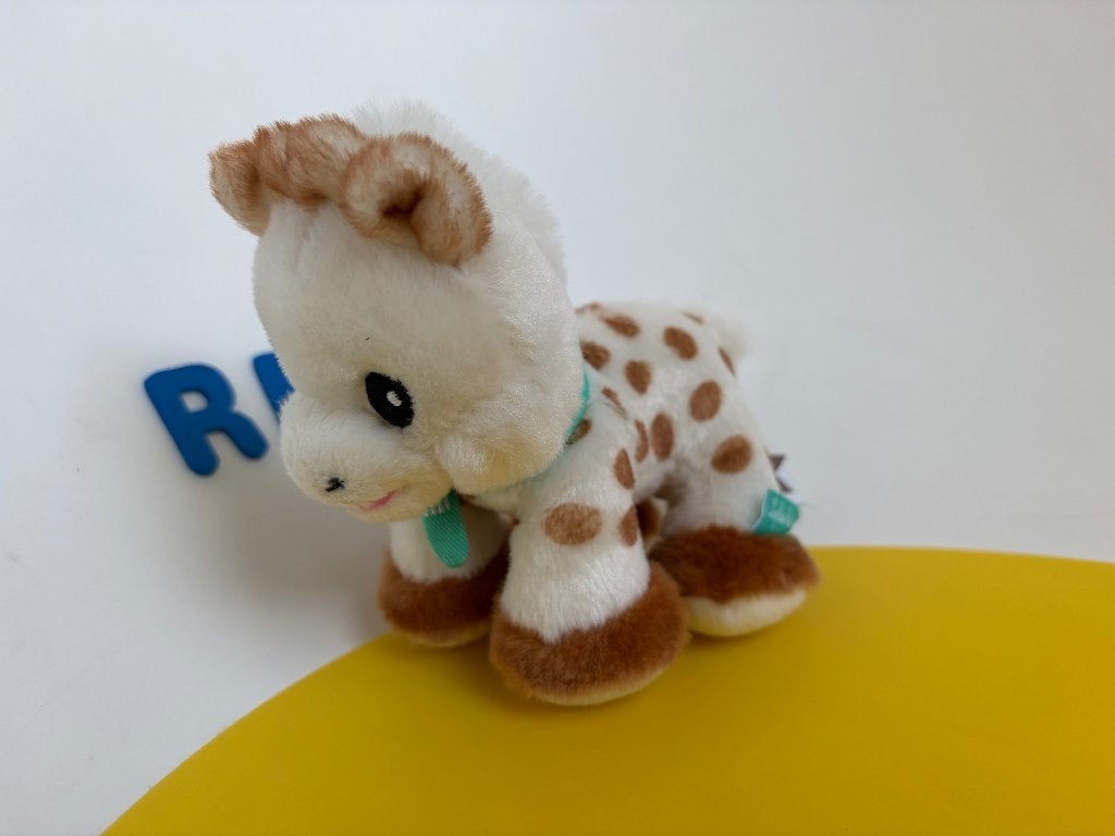 K2777 Vulli giraf giraffe Sophie, Kinderen en Baby's, Speelgoed | Knuffels en Pluche, Ophalen of Verzenden, Zo goed als nieuw