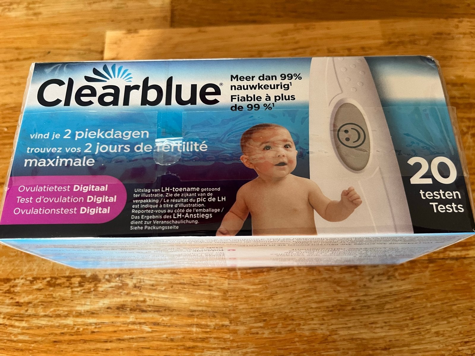 Clearblue Ovulatietest Digitaal - Nieuw in verpakking, Ophalen of Verzenden, Nieuw