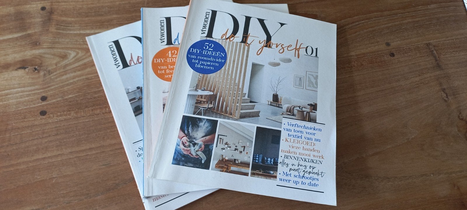 VT Wonen DIY Magazines 2020 - Nummers 1, 2 en 3, Ophalen of Verzenden