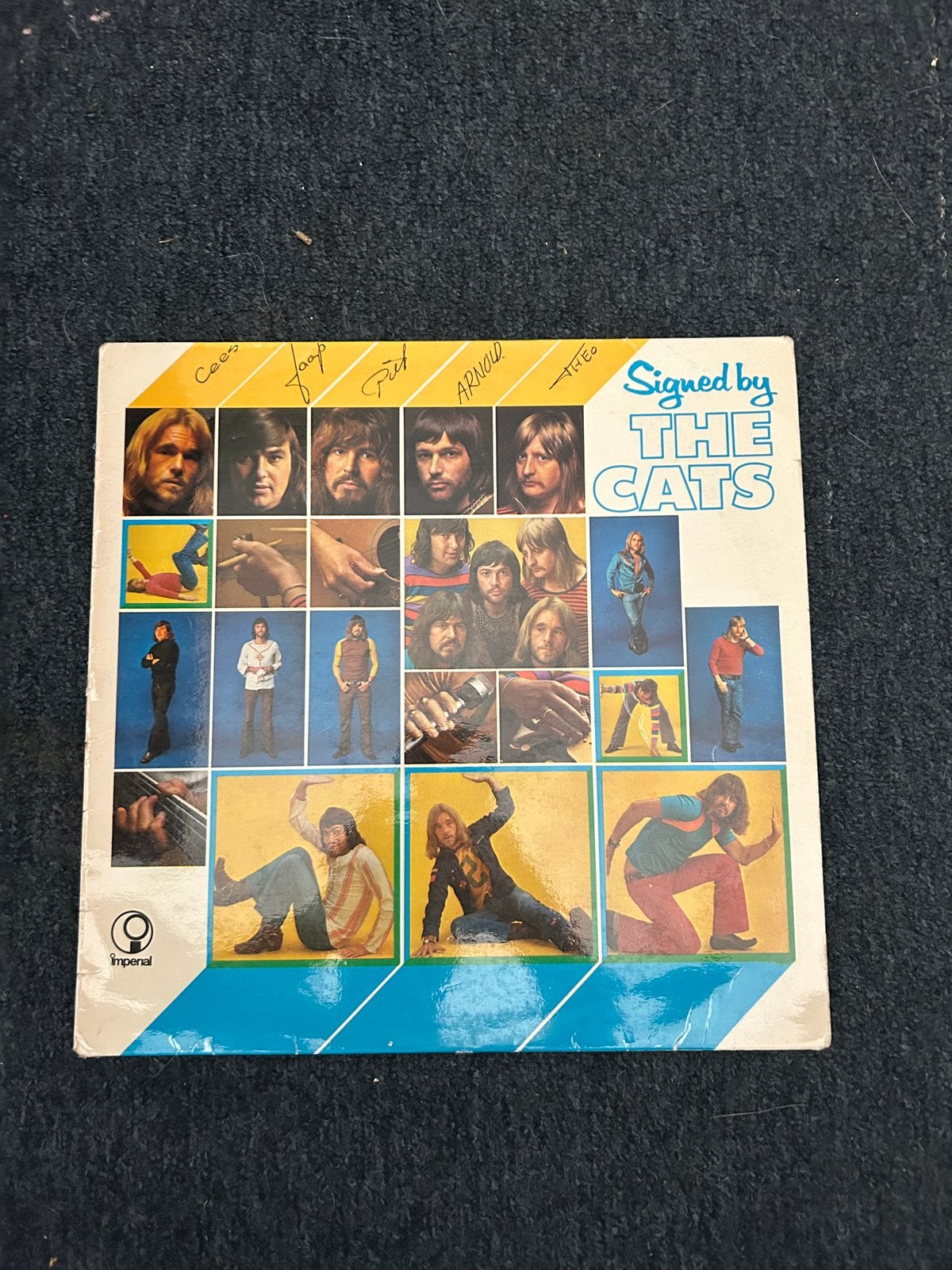 The cats - signed by the cats, Cd's en Dvd's, Vinyl | Pop, Ophalen of Verzenden, Zo goed als nieuw