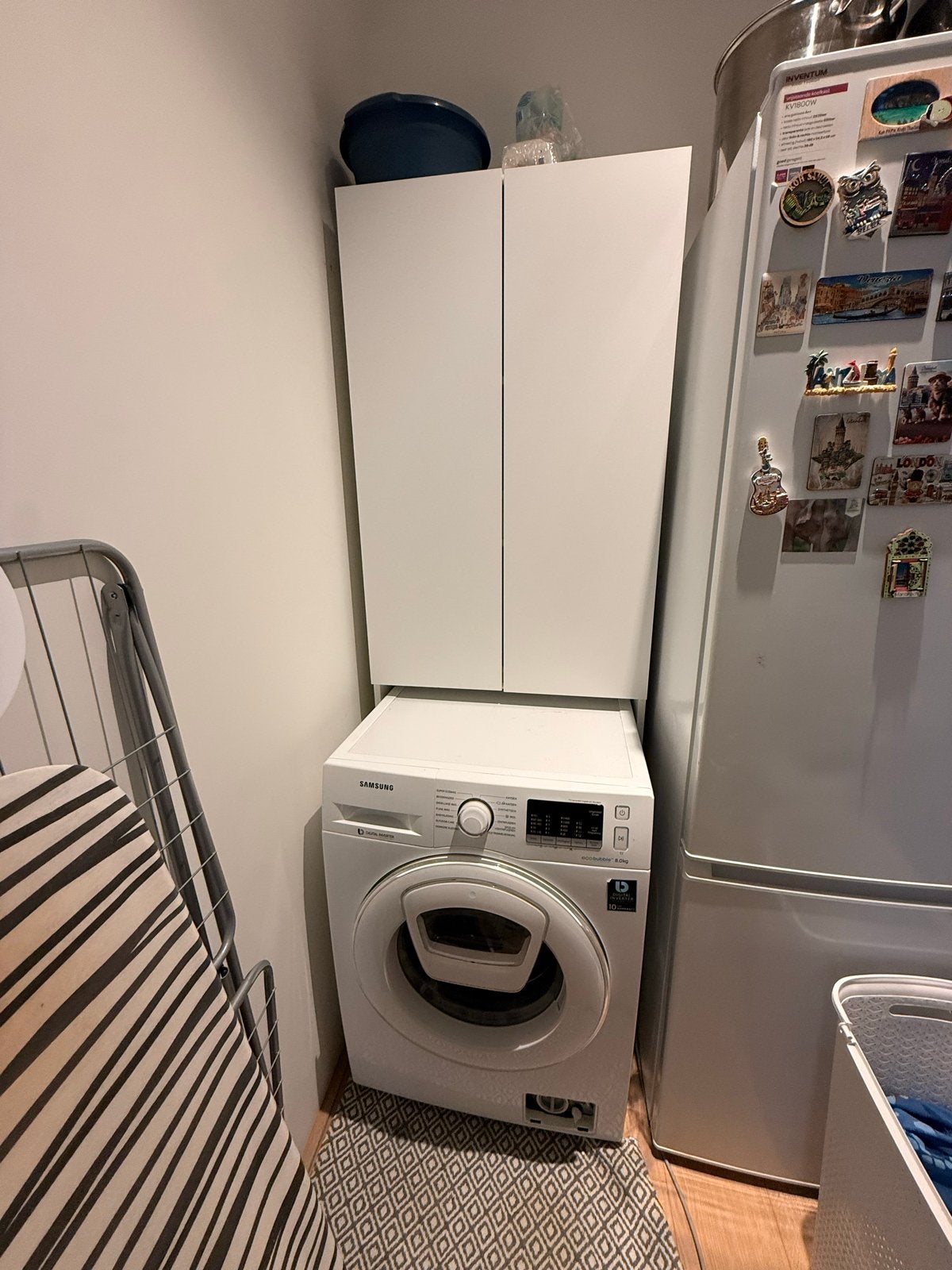 NYSJÖN Kast voor wasmachine - IKEA, Huis en Inrichting, Ophalen, Kunststof, 100 tot 150 cm, 50 tot 100 cm