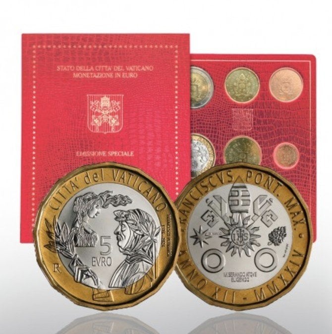 BU set Vaticaan 2024 Blister - 1 cent tm 2 euro + 5 euro, Ophalen of Verzenden, Vaticaanstad, Overige waardes, Setje
