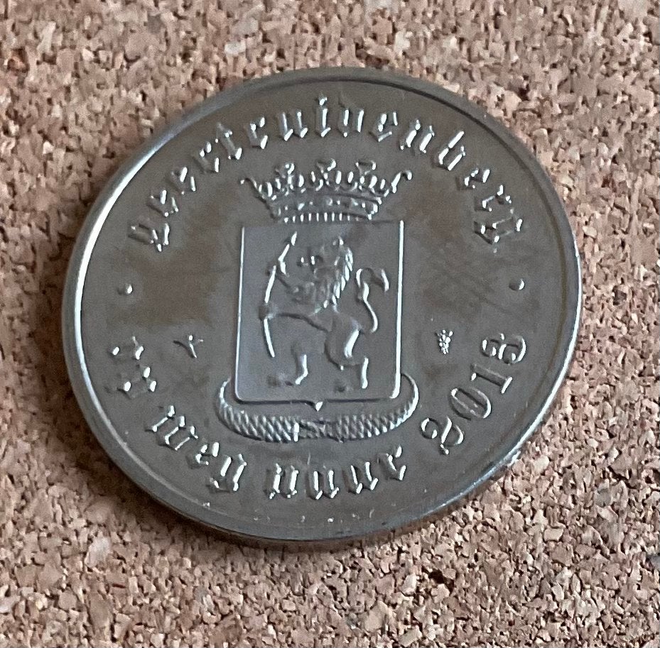 Penning - Nederland - Geertruidenberg - 1 Bergse Knaak 2013, Postzegels en Munten, Ophalen of Verzenden, Overige materialen, Nederland
