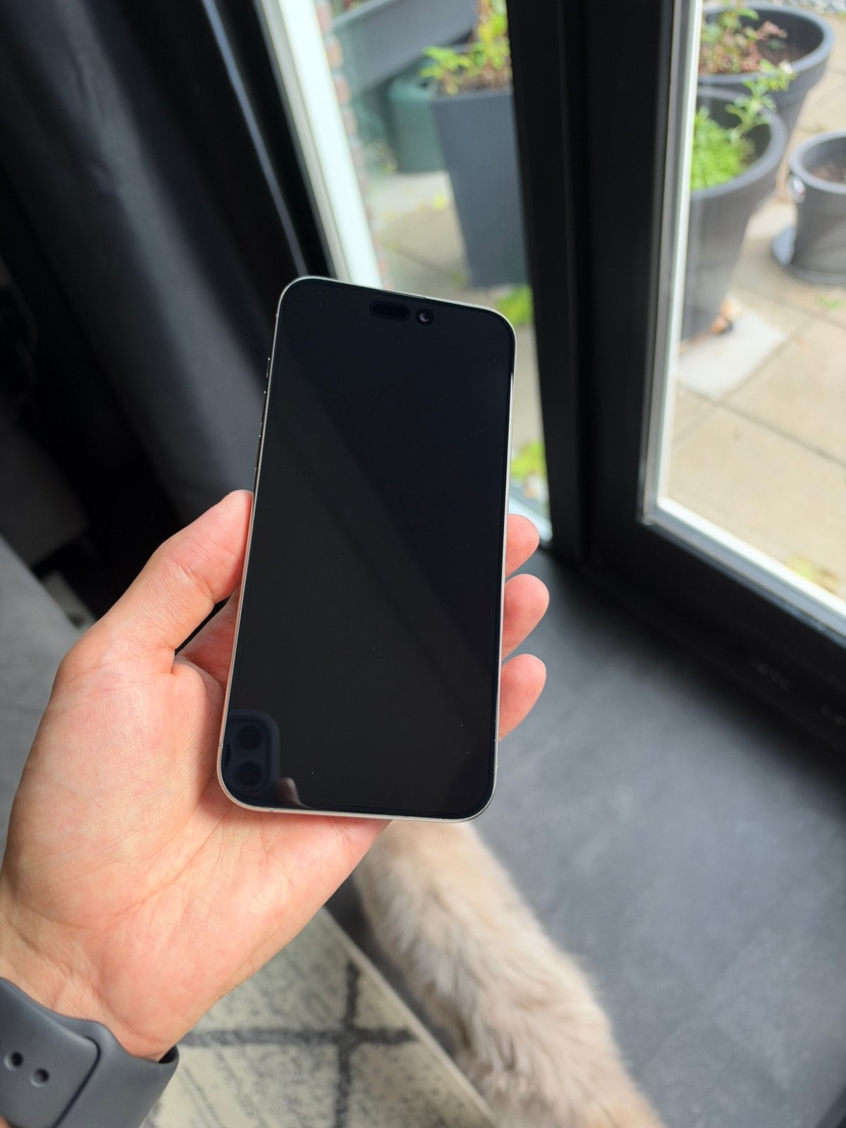 Apple iPhone 15 Pro Max 1 TB – Natural Titanium, Telecommunicatie, Ophalen, Gebruikt, IPhone 15 Pro Max, 1 TB