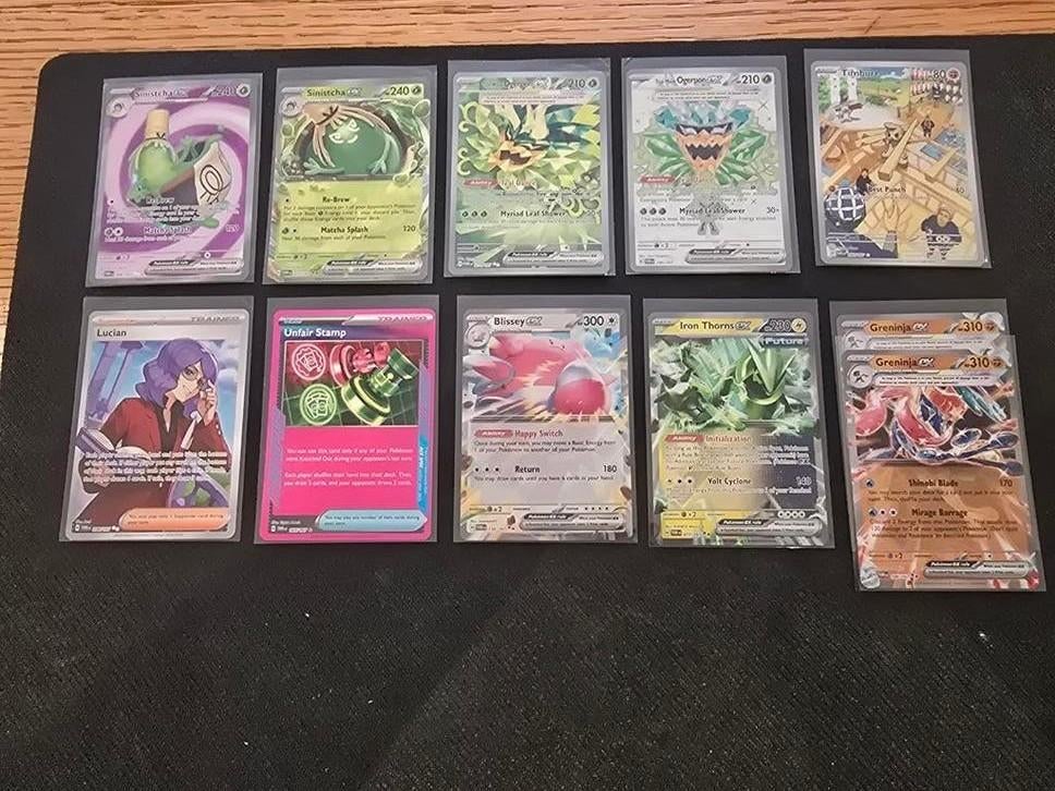 Pokémon Kaarten serie TWM, Ophalen of Verzenden, Zo goed als nieuw, Meerdere kaarten