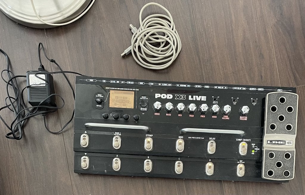 Line6 POD X3 Live, Ophalen, Gebruikt, Multi-effect
