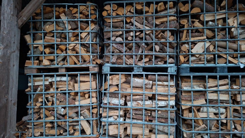 Droog gemengd haardhout, direct te stoken, vaste prijs, Tuin en Terras, Minder dan 3 m³, Ophalen, Overige houtsoorten, Blokken