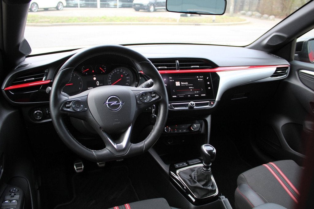Opel Corsa 1.2 GS Line | 101PK | Camera | Airco | Cruise con, Auto's, Opel, Voorwielaandrijving, 101 pk, Gebruikt, Leder en Stof