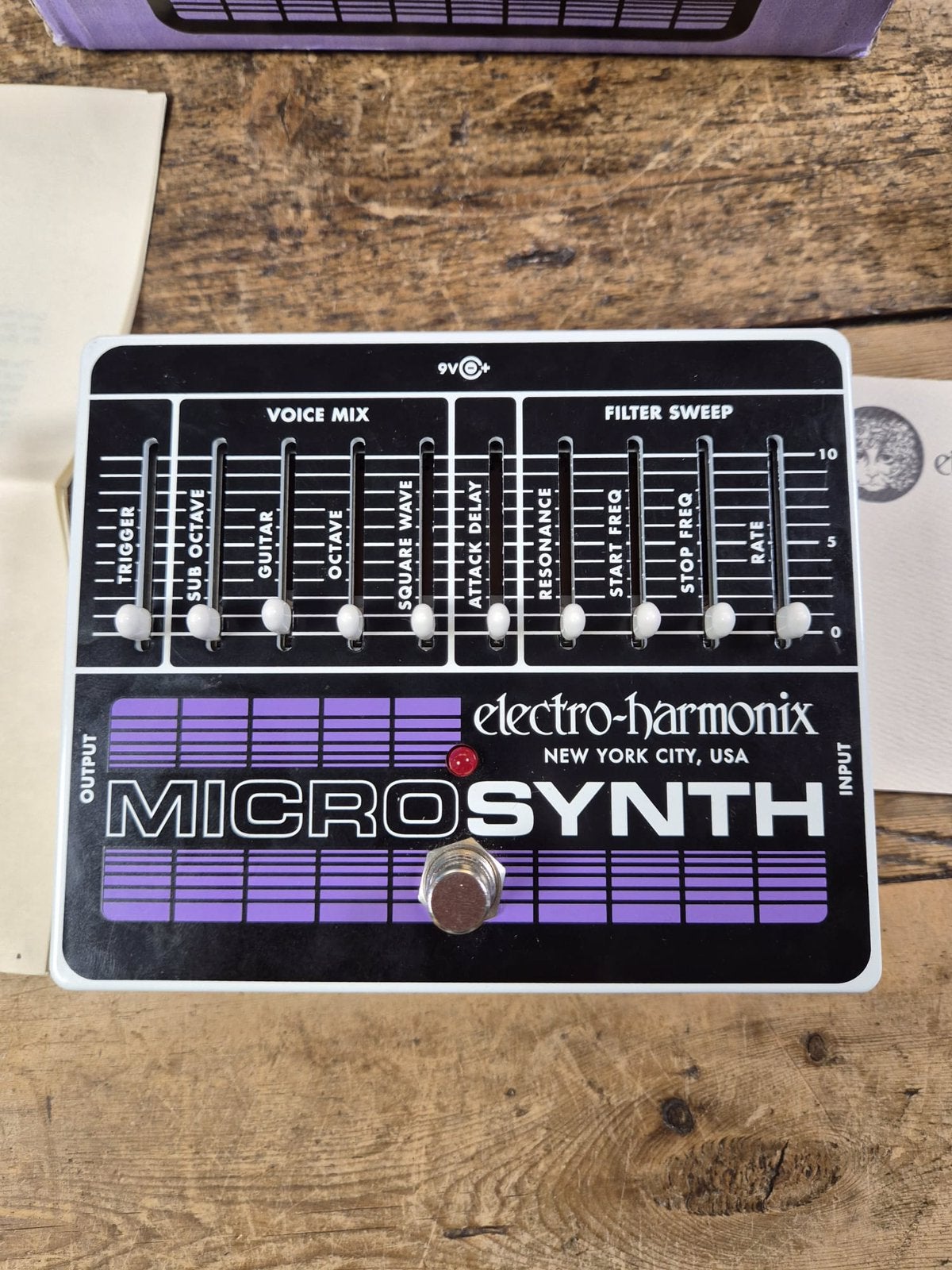 Electro-Harmonix - Micro synthesizer met doos en adapter., Verzenden, Zo goed als nieuw