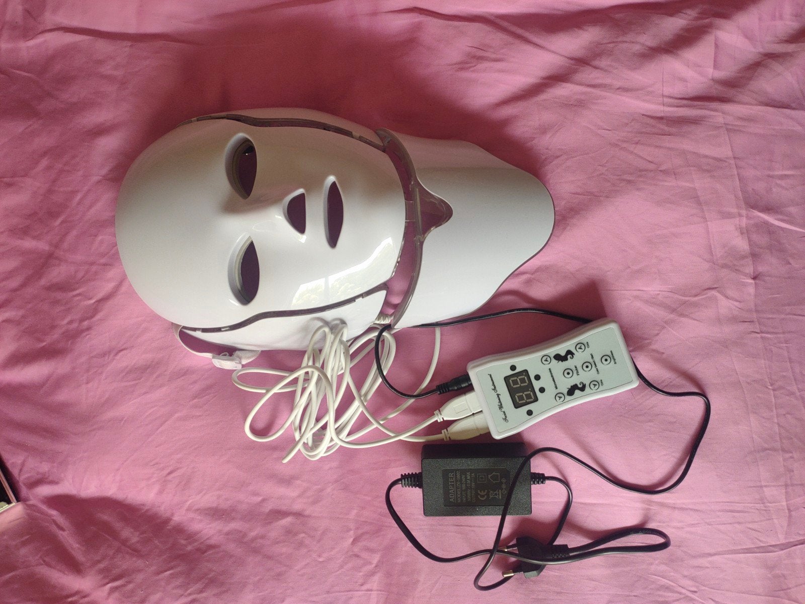 LED Masker Infrarood, Blauw, Groen Licht Gezicht & Hals, Ophalen of Verzenden