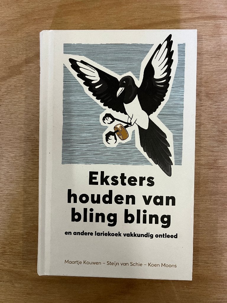 boek: Eksters houden van bling bling, Maartje Kouwen, Ophalen of Verzenden, Zo goed als nieuw, Maartje Kouwen, Natuurwetenschap