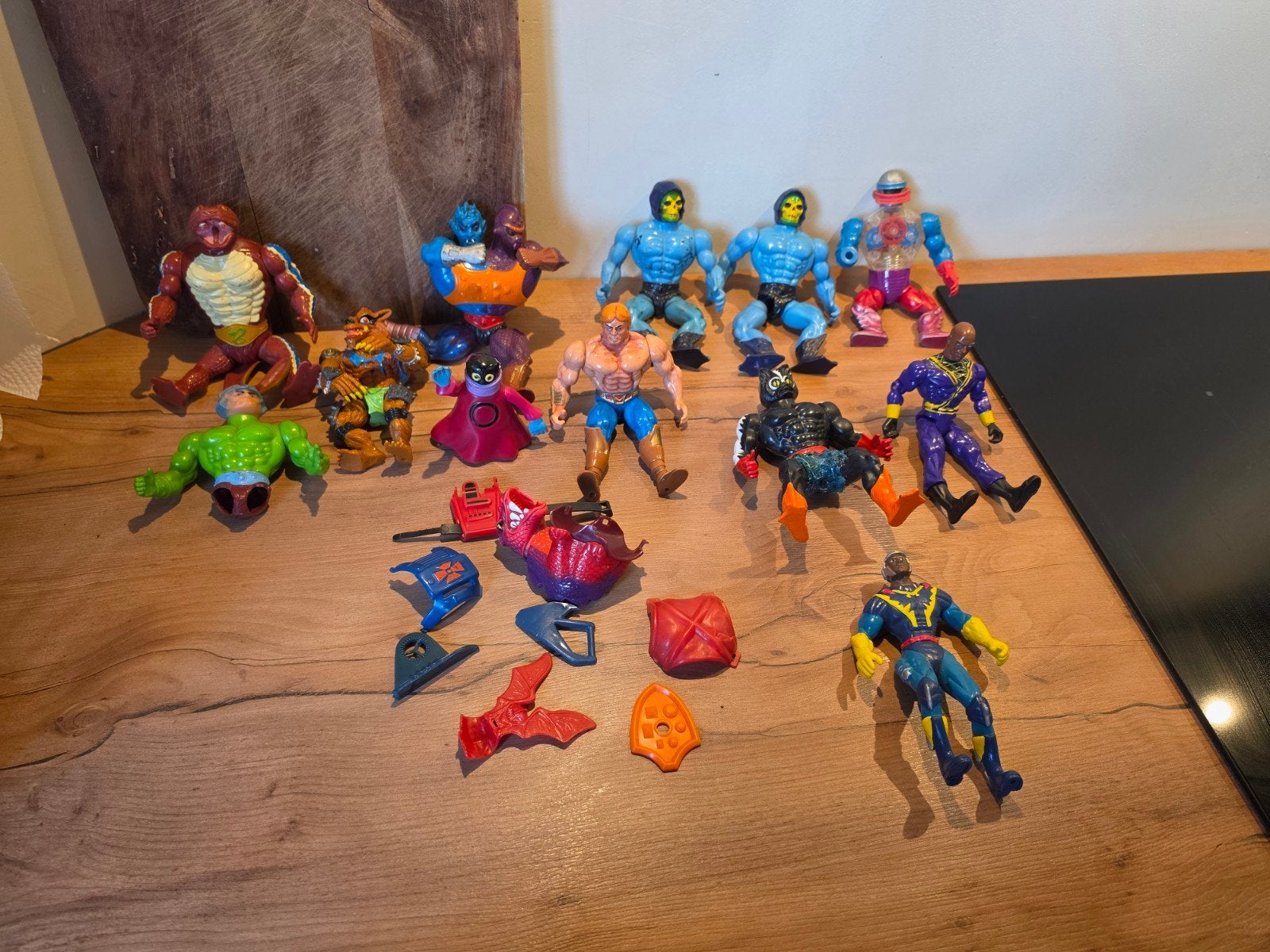 Vintage He-Man en andere actiefiguren - partij-losse figuren, Ophalen of Verzenden, Gebruikt