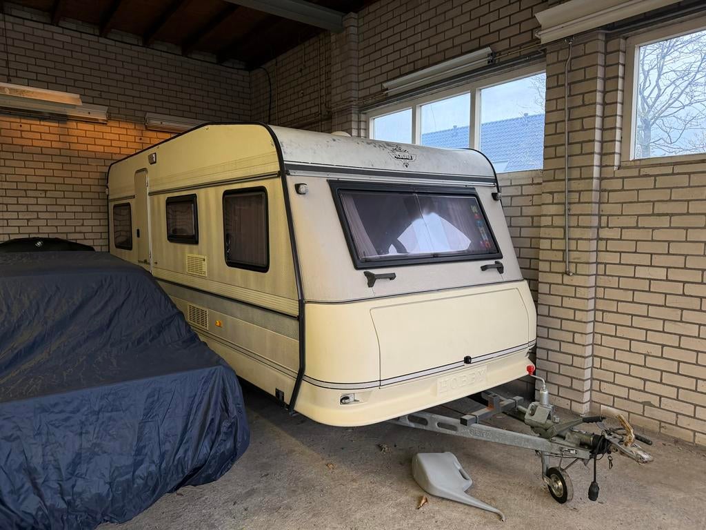 Hobby caravan 510 bouwjaar 1991, Standaardzit, Hobby, Hobby, Omvormbare zithoek
