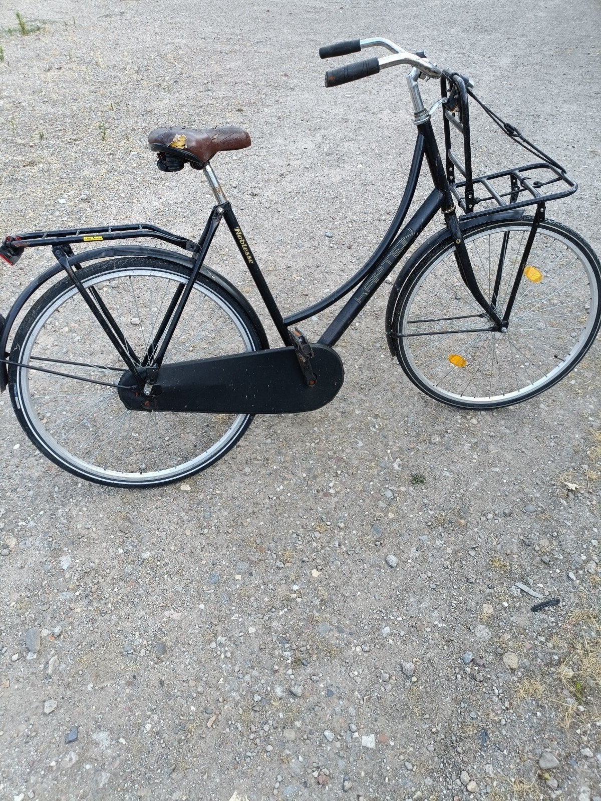 Oma fiets 28 inch transport fiets, Fietsen en Brommers, Ophalen, Terugtraprem, Gebruikt, Kaptein