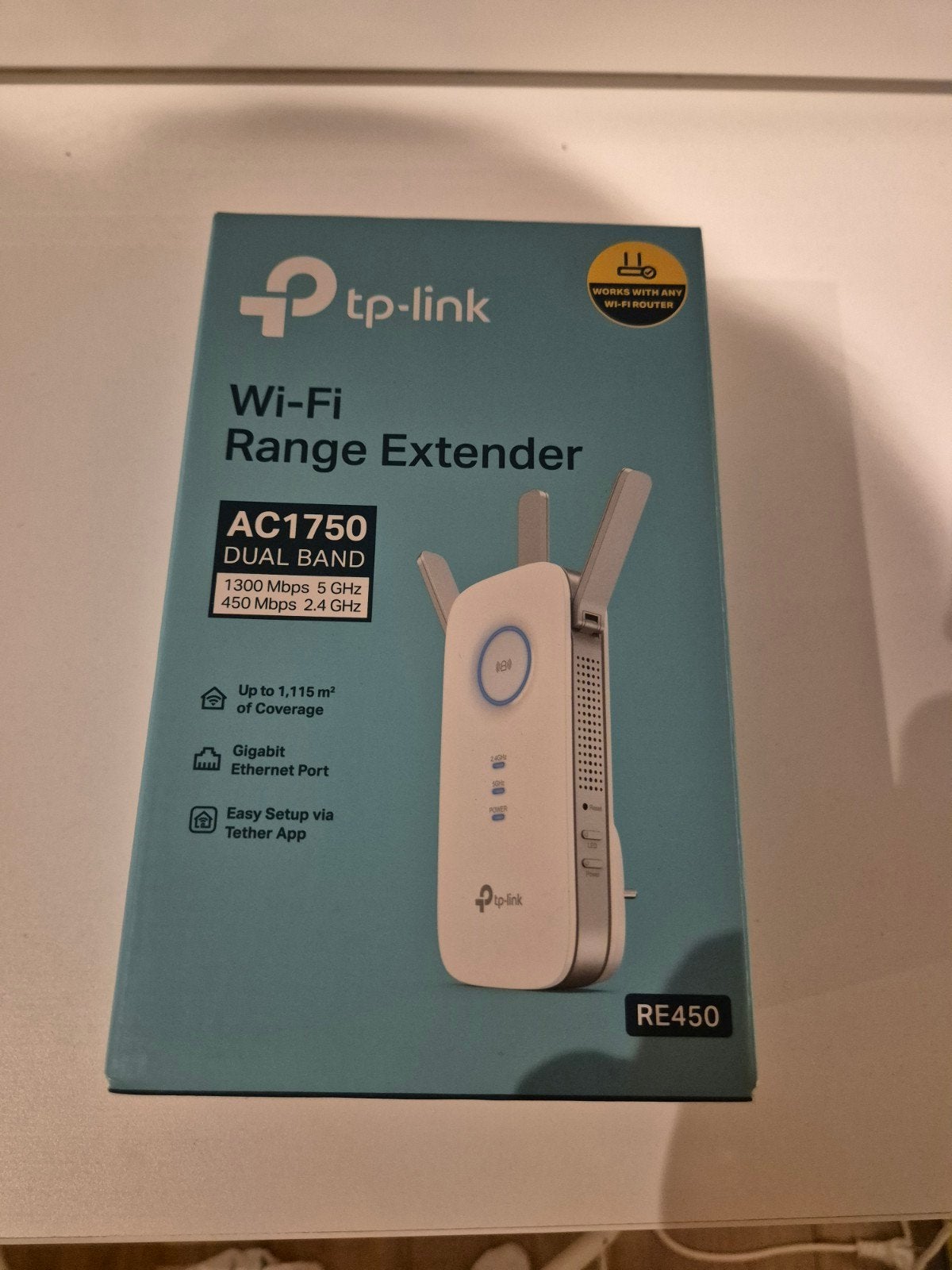 TP-Link RE450 AC1750 Dual Band Wi-Fi Range Extender, Computers en Software, Ophalen, Zo goed als nieuw, Router, TP-Link