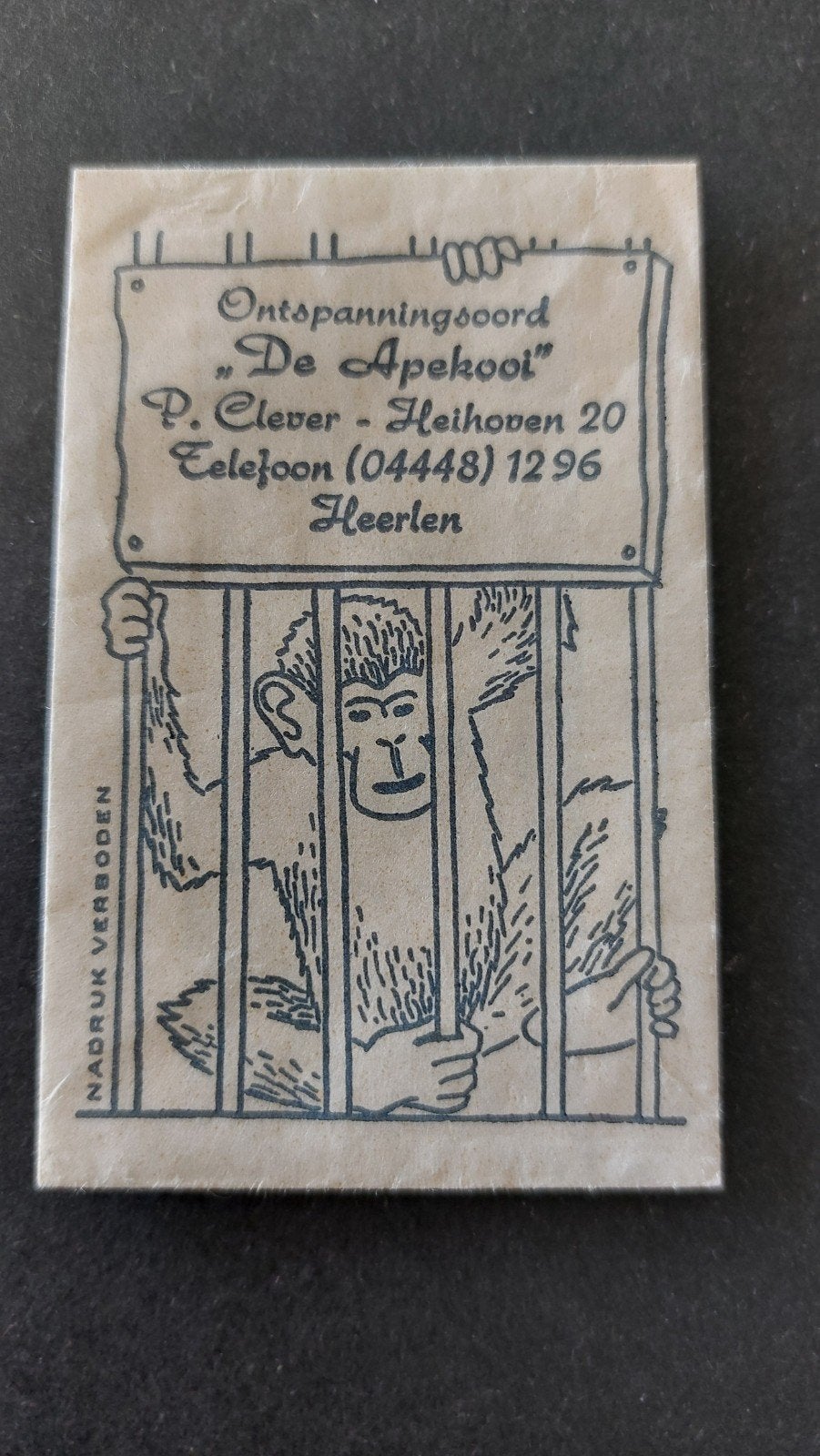 Heerlen, "De Apekooi" Ontspanningsoord, Verzamelen, Verzenden, Nederland