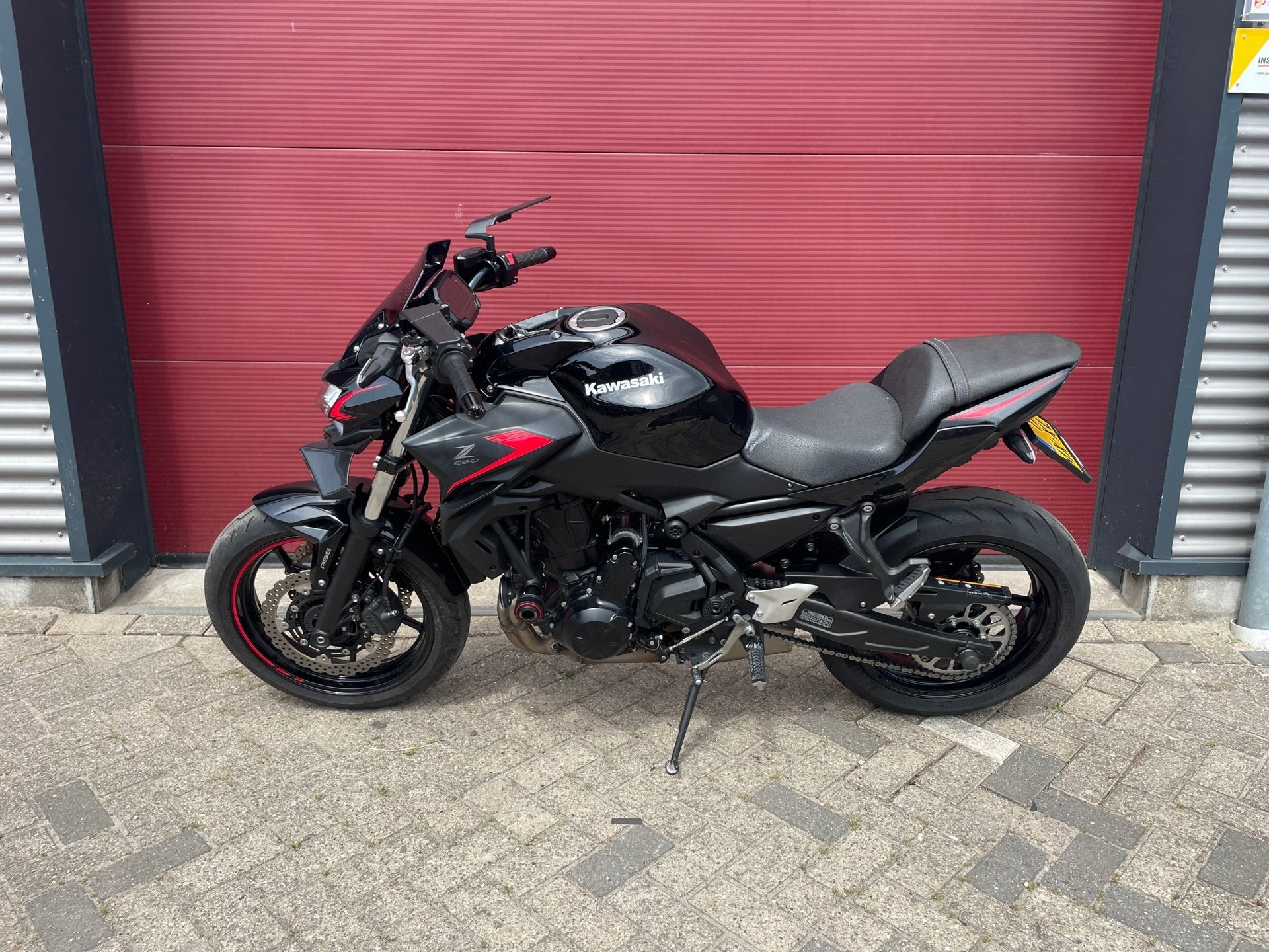 Kawasaki Z650 ABS A2 35kw Quickshifter, Motoren, Motoren | Kawasaki, 649 cc, Bedrijf, Toermotor, I.G. Hoogendijk