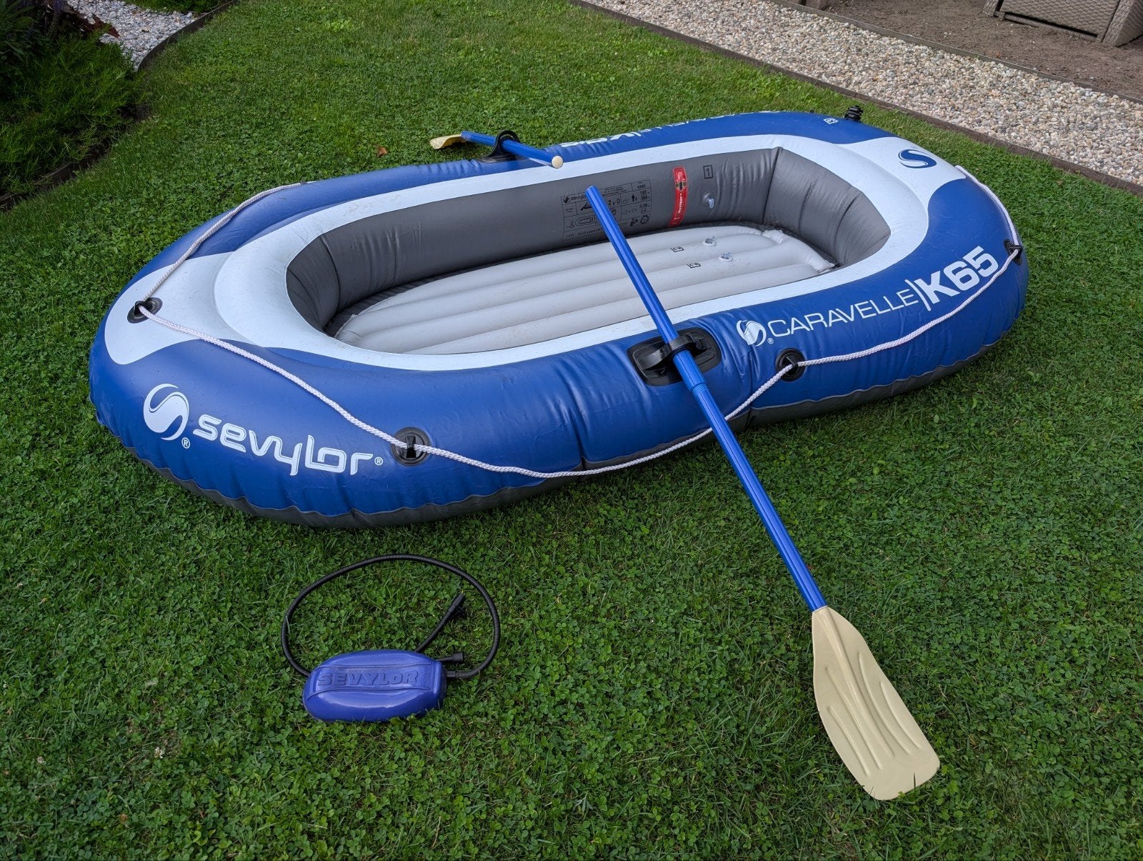 Opblaasboot 2 persoons, Watersport en Boten, Kano's, Ophalen of Verzenden